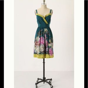 Anthropologie Maeve Impressionist’s Dream dress